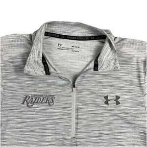 Under Armour Headgear 1/4 Zip Lightweight Pullover Men's M Florida Raiders Gray